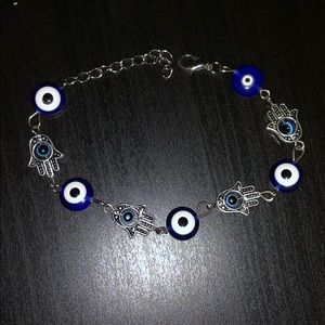 Evil Eye & Hamsa Handmade Bracelet